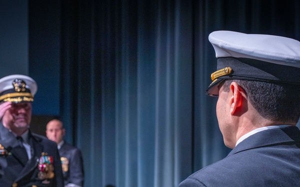 USS Connecticut Holds Change of Command Ceremony