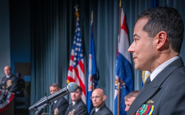 USS Connecticut Holds Change of Command Ceremony