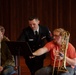 Musician 1st Class Michael Steiger, from Bend, Oregon, works with students from the Oberlin Conservatory of Music in a masterclass.