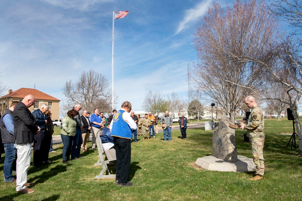 Memorial service held to honor the 80th Anniversary of the 1944 explosion at former Umatilla Depot