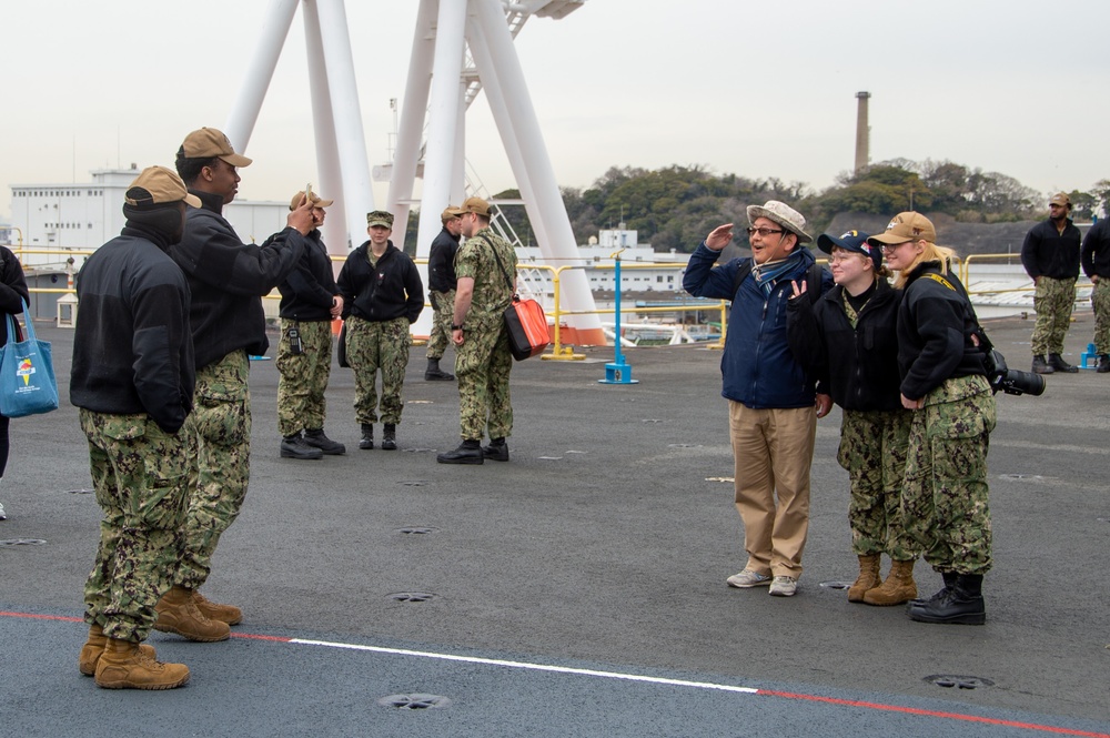 Spring Festival 2024 aboard USS Ronald Reagan (CVN 76)