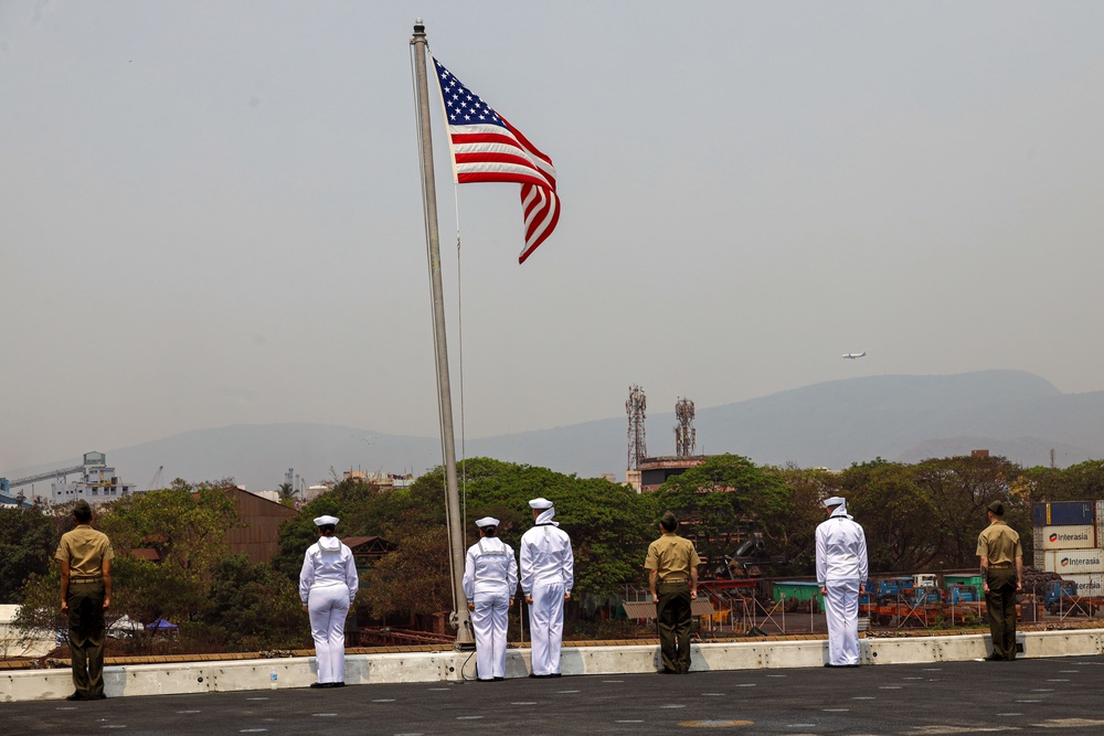 USS Somerset Arrives for Tiger TRIUMPH 24