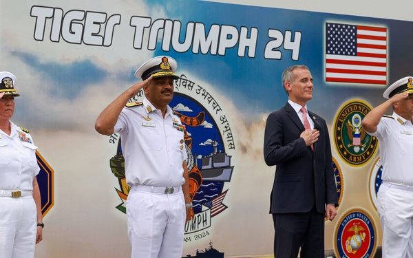 Tiger TRIUMPH 24 Begins aboard INS Jalashwa