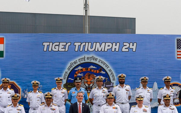 Tiger TRIUMPH 24 Begins aboard INS Jalashwa