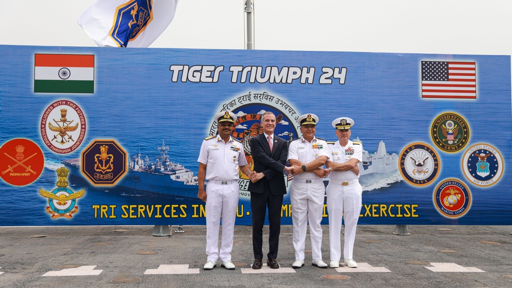 Tiger TRIUMPH 24 Begins aboard INS Jalashwa