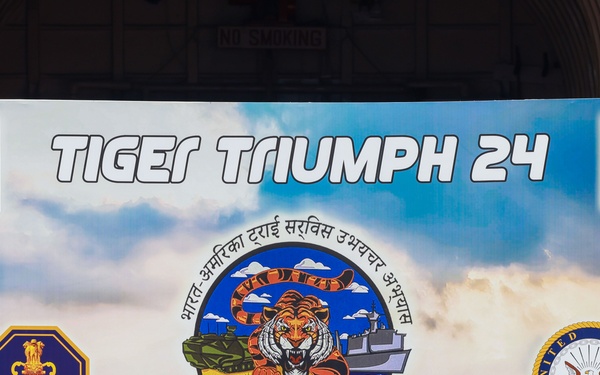 Tiger TRIUMPH 24 Begins aboard INS Jalashwa