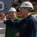 USS Ronald Reagan (CVN 76) hosts tour for members of the Tokyo Metropolitan Police Department