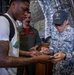 USS Mobile (LCS 26) Sailors Swap Patches with Singapore Navy