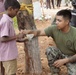 Marines and Sailors Give Back in Visakhapatnam