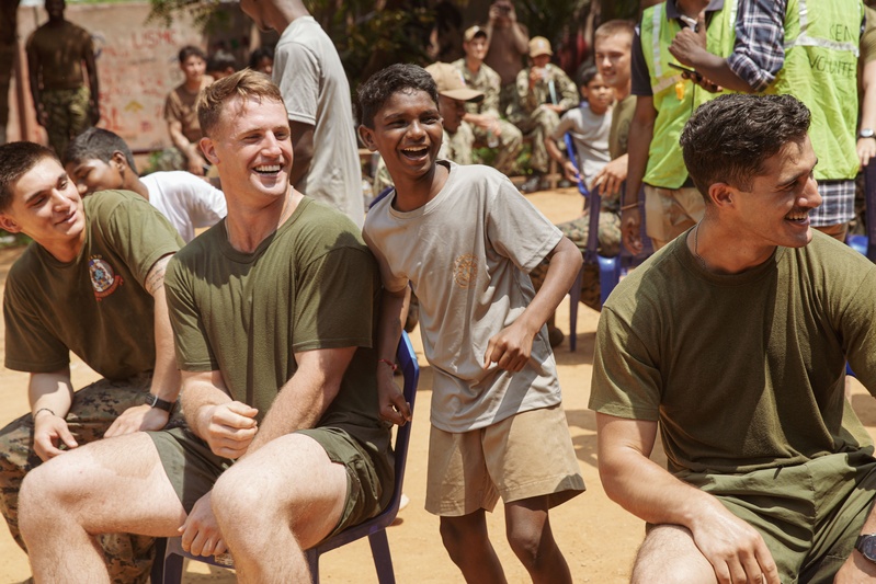 Marines, Sailors Participate in Holi Festival and Community Events at Tiger TRIUMPH