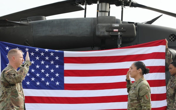 Chief Warrant Officer 2 Sarah Gonzales Promotion