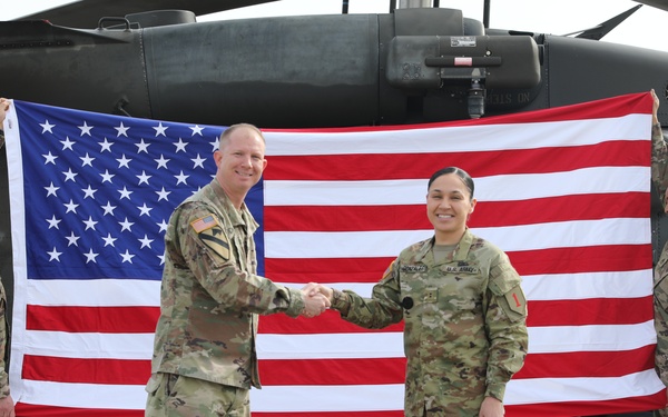 Chief Warrant Officer 2 Sarah Gonzales Promotion