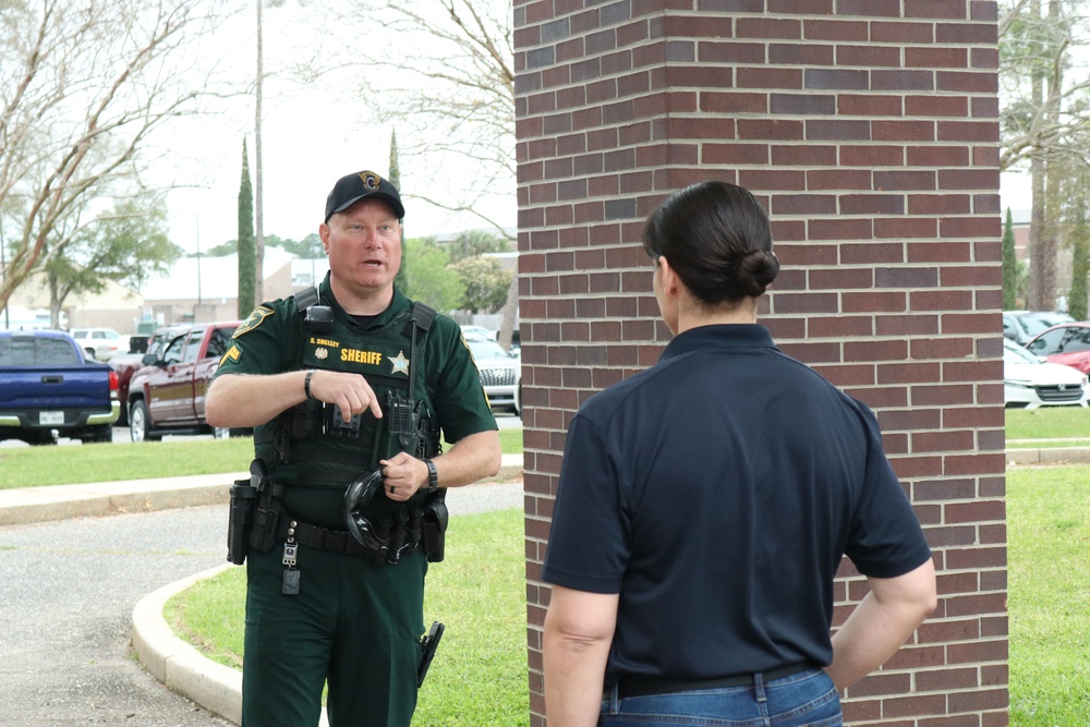 NIOC Pensacola Partners with Escambia County Sheriff's Office