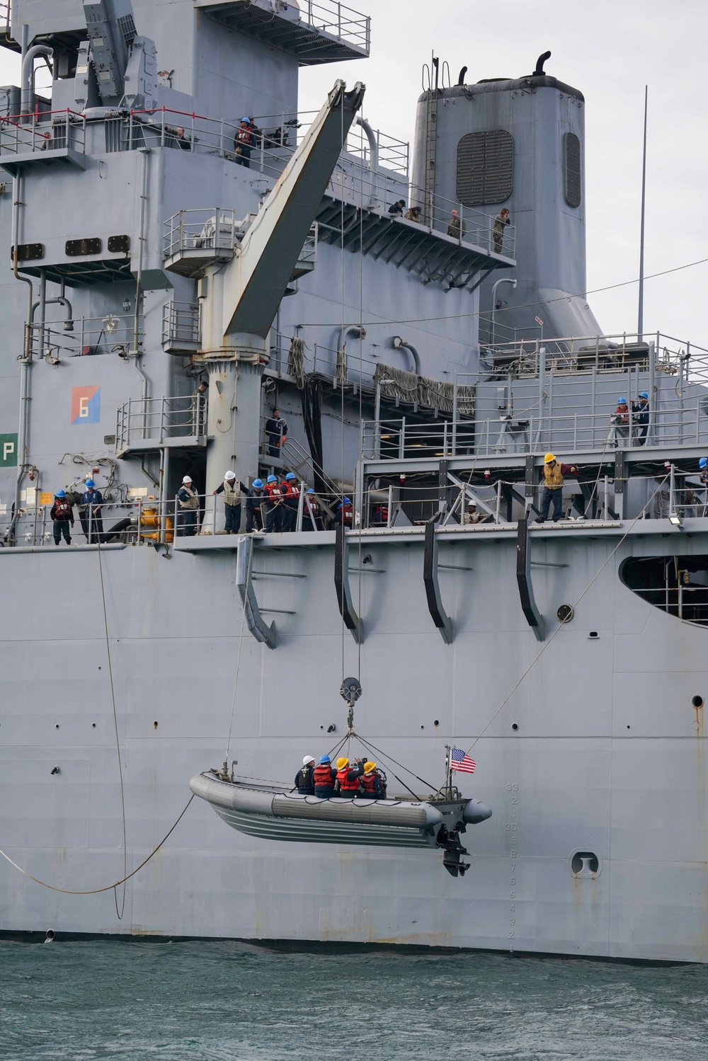 USS Harpers Ferry Amphibious Operations