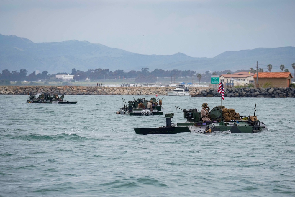 USS Harpers Ferry Amphibious Operations