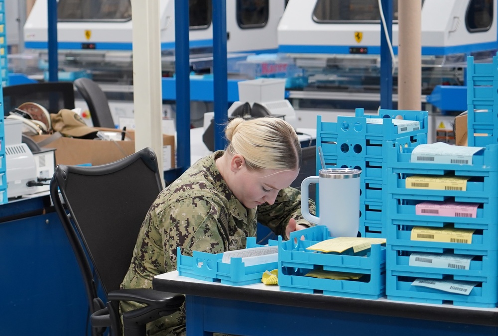 Naval Ophthalmic Readiness Activity eyewear fabrication spaces