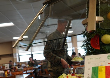 Galley Operations at Scudder Hall onboard NWS Yorktown