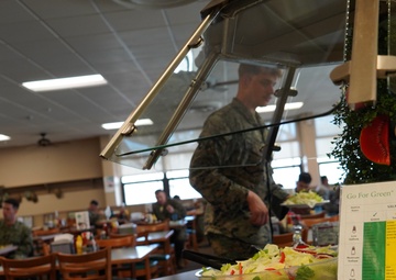 Galley Operations at Scudder Hall onboard NWS Yorktown