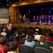 Navy Band Sea Chanters perform at Nimitz Middle School