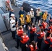 USS Mason Conducts Replenishment-at-Sea in the Red Sea