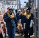 USS Mason Conducts Drills in Red Sea