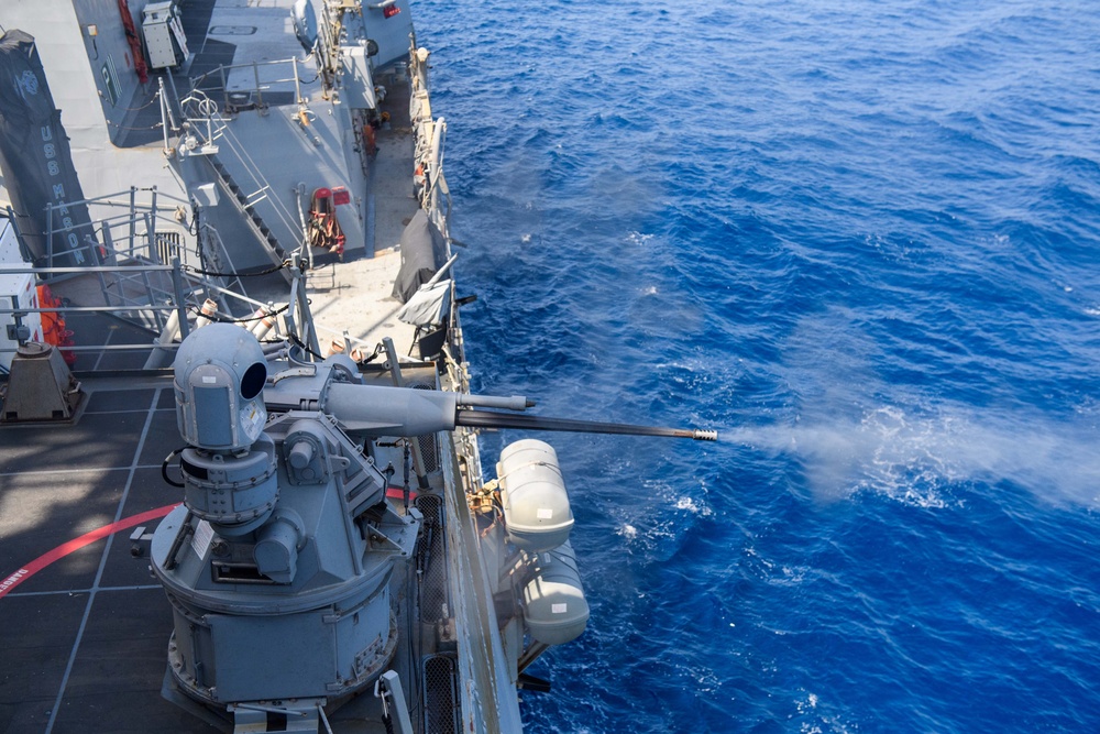 USS Mason Conducts PACFIRE