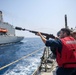 USS Mason Conducts RAS with USNS Kanawa