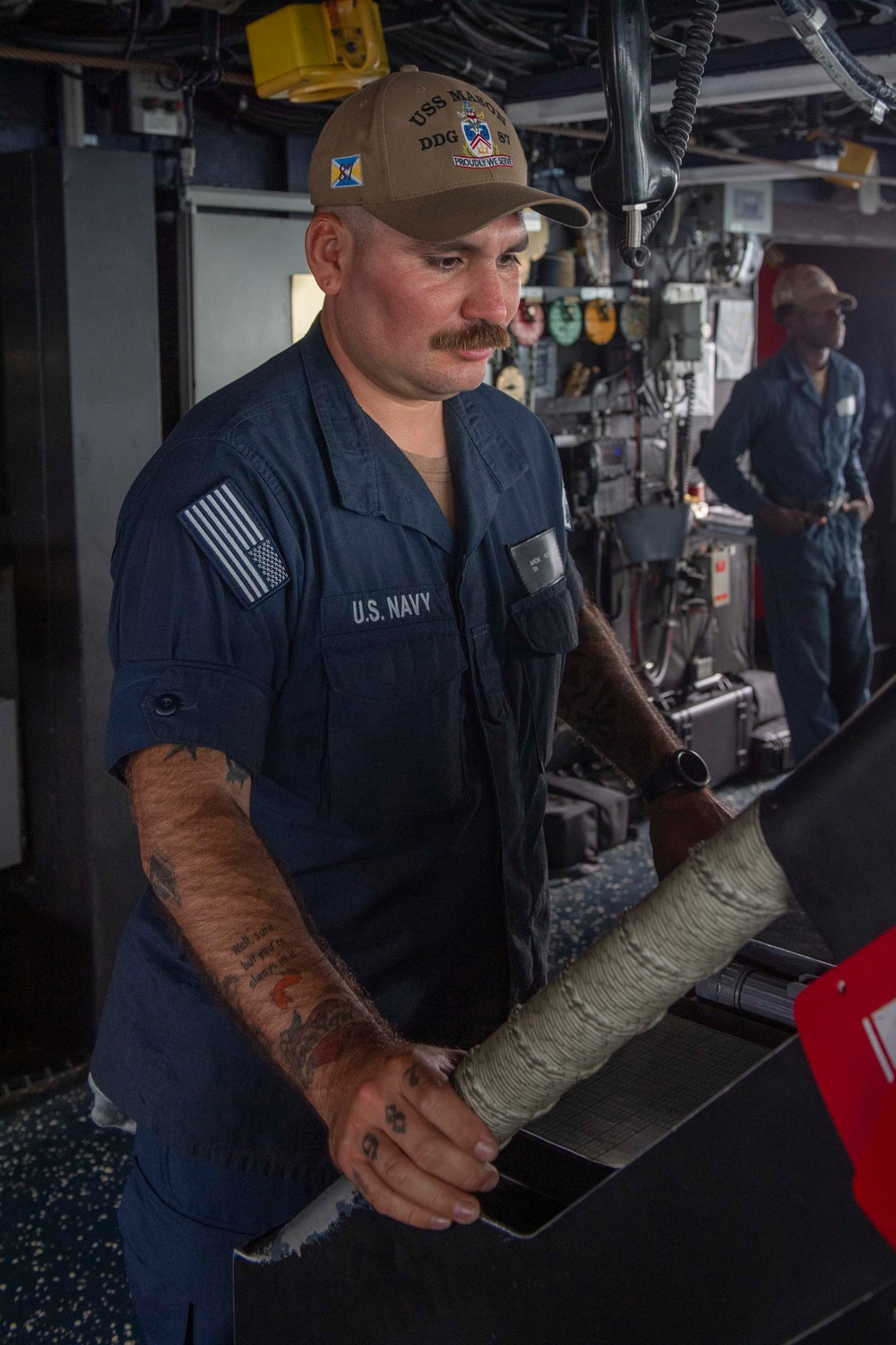 USS Mason Conducts Routine Operations in the Red Sea