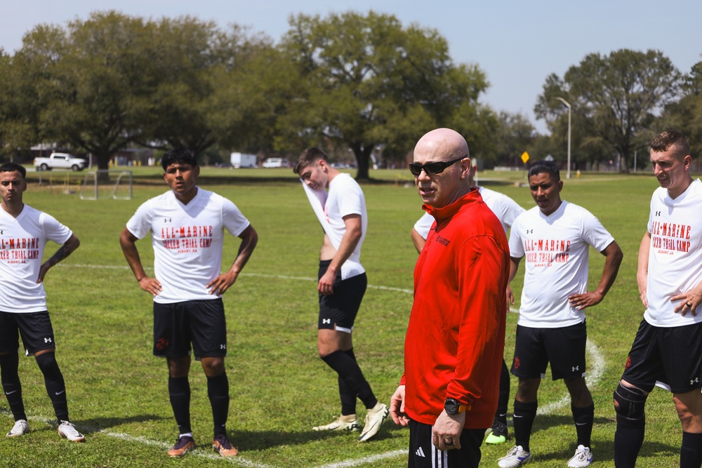 Marine Corps Soccer Team at MCLB Albany