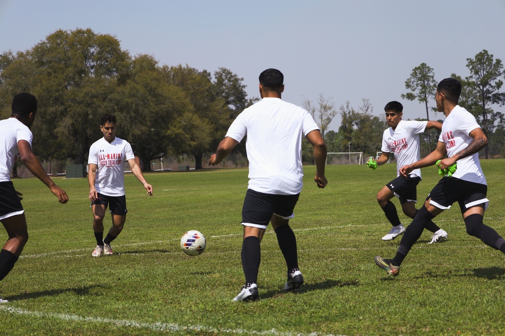 Marine Corps Soccer Team at MCLB Albany