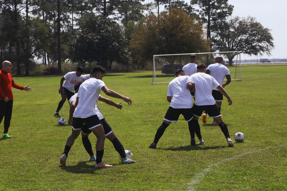 Marine Corps Soccer Team at MCLB Albany