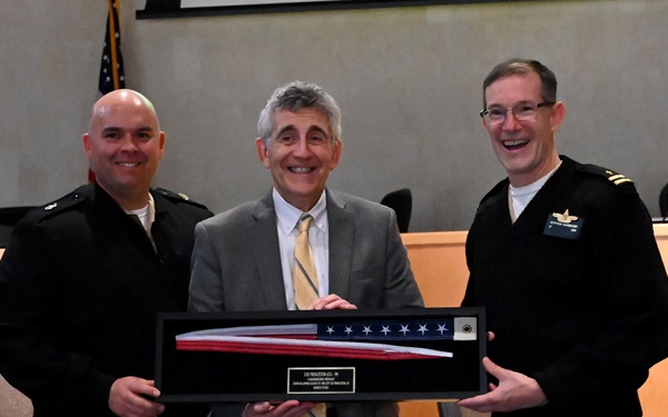 USS Princeton Sailors return to namesake city