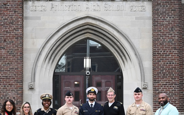 USS Princeton Sailors return to namesake city