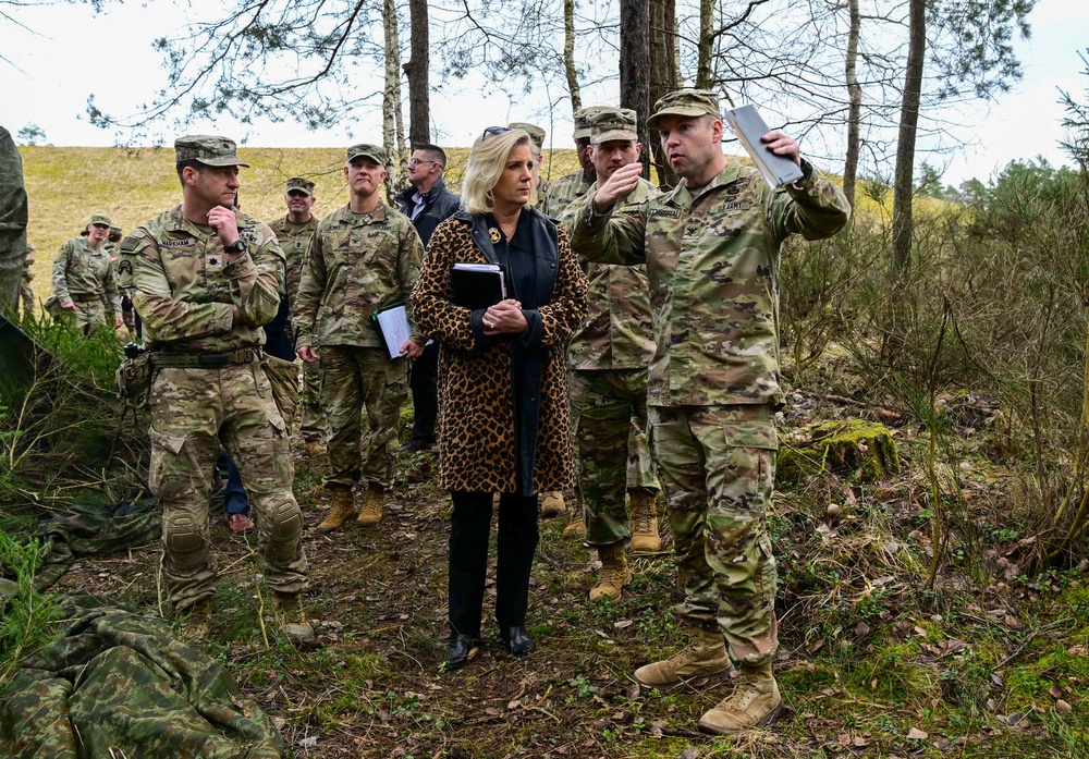 Secretary of the Army Christine Wormuth visits Germany