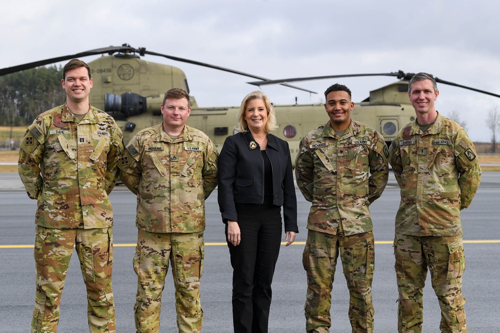 Secretary of the Army Christine Wormuth visits Germany