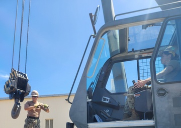 NMCB 11 at work in Guam