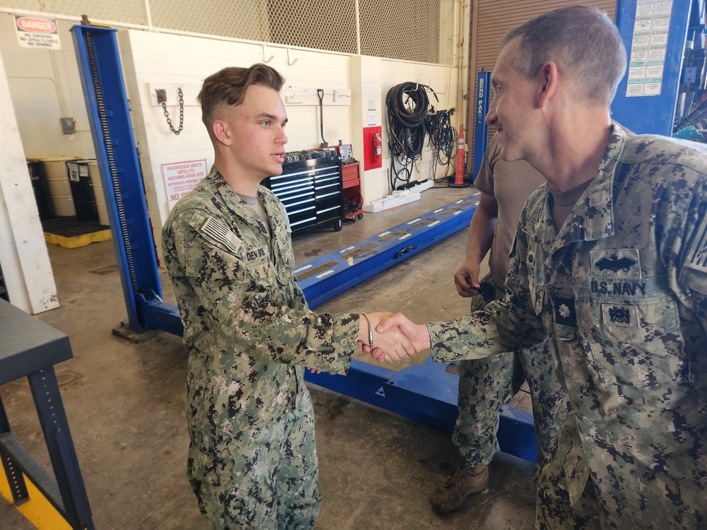 NMCB 11 at work in Guam