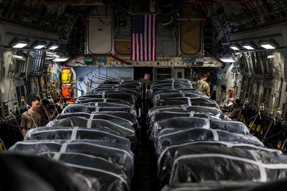 U.S. Airmen, Soldiers deliver humanitarian aid to Gaza