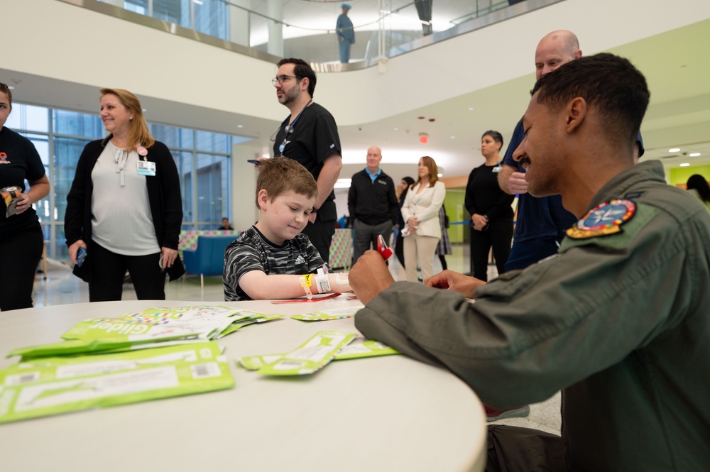 Miss America at Children's Hospital of New Orleans