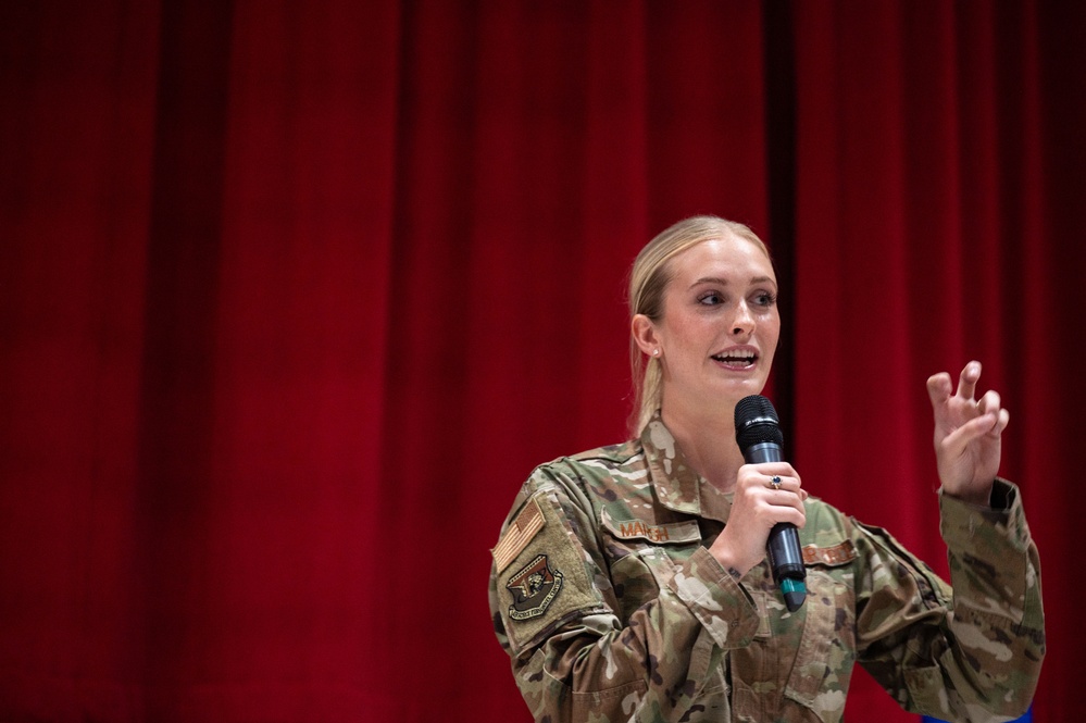 Miss America Visits Belle Chasse High School