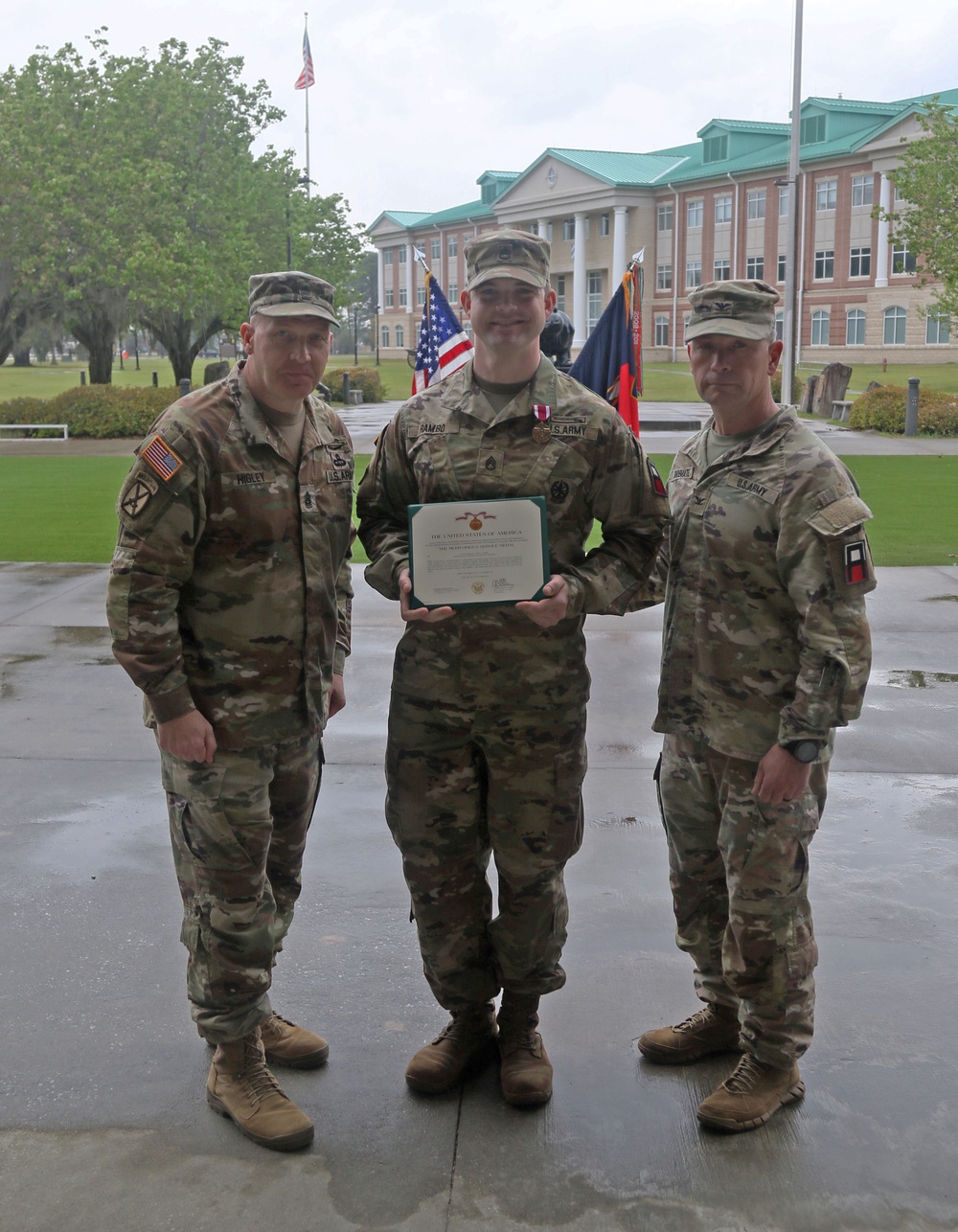 188th Infantry Brigade FY24 second quarter award ceremony