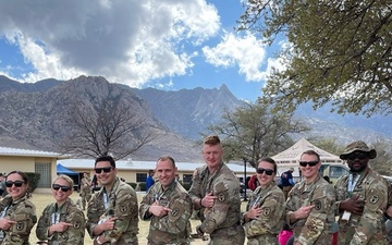 Meade MEDDAC Soldiers honor a namesake at the Bataan Memorial Death March