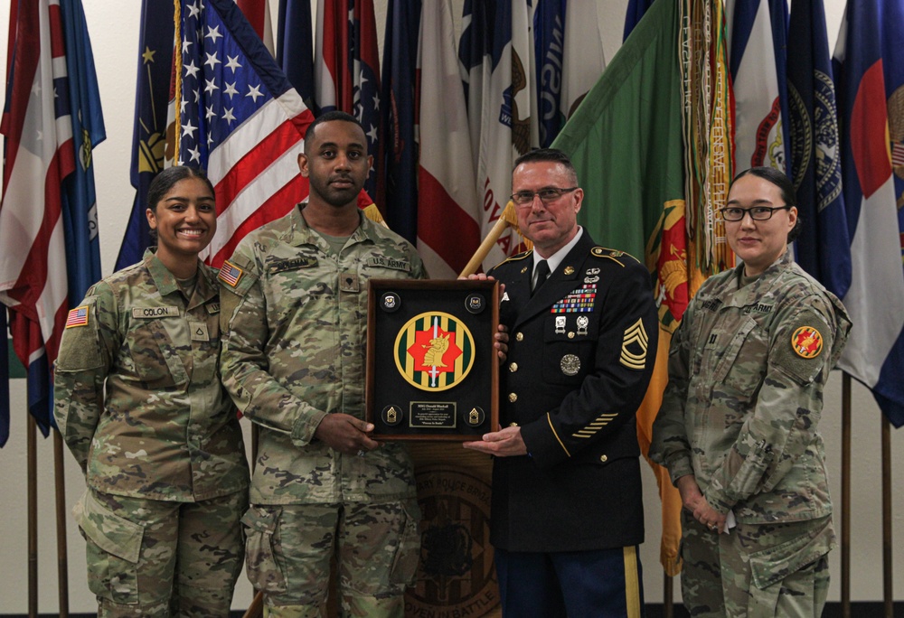 Master Sgt. Donald Blackall retirement ceremony