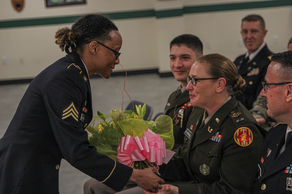 Master Sgt. Donald Blackall retirement ceremony