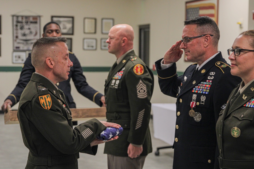 Master Sgt. Donald Blackall retirement ceremony