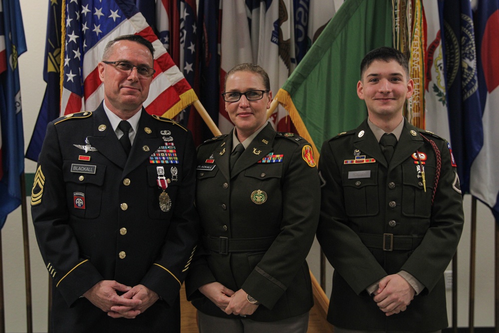 Master Sgt. Donald Blackall retirement ceremony