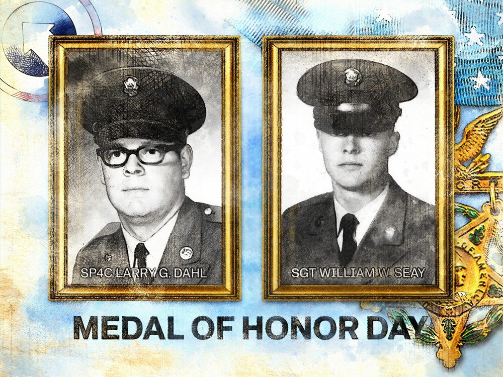 1st TSC recognizes the unit's two Medal of Honor recipients
