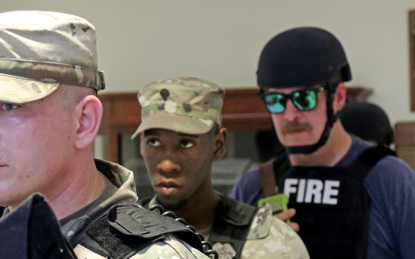 Ready Brigade supports installation protection training exercise