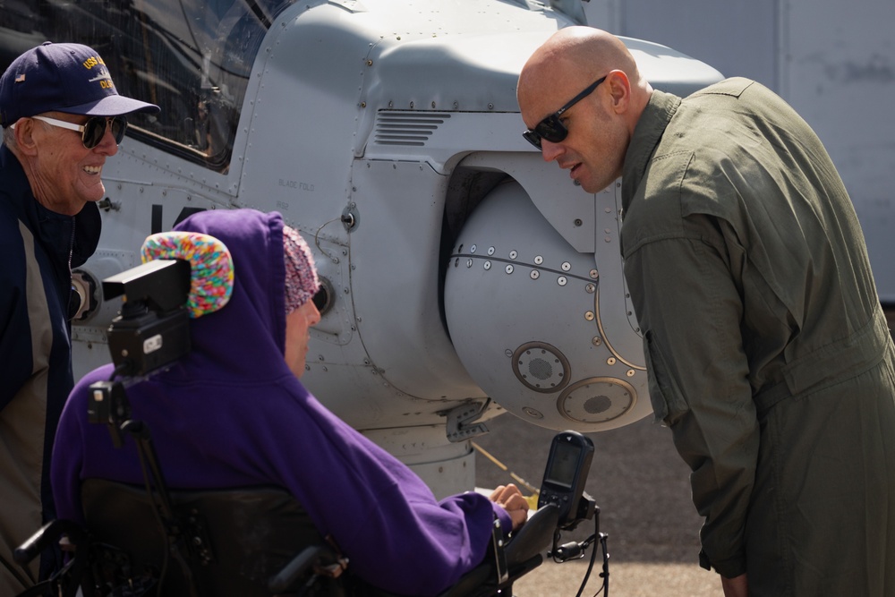 4th Marine Aircraft Wing Showcases Static Display at 2024 New Orleans Air Show