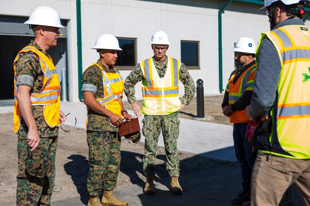 U.S. Marine Corps Brig. Gen. Adolfo Garcia visits MCAS New River